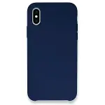 İphone Xs Max Kılıf Lansman Legant Silikon - Lacivert-1
