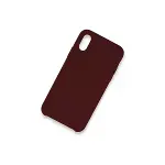 İphone Xs Max Kılıf Lansman Legant Silikon - Bordo-2