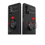 Samsung Galaxy M51 Kılıf Range Yüzüklü Silikon - Mavi-3