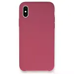 İphone Xs Max Kılıf Lansman Legant Silikon - Fuşya-1