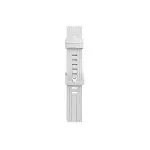 Watch 38mm Kr408 Çizgili Silikon Kordon - Beyaz-3
