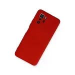 Xiaomi Poco X3 Gt Kılıf Nano İçi Kadife Silikon - Kırmızı-2