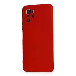 Xiaomi Poco X3 Gt Kılıf Nano İçi Kadife Silikon - Kırmızı-3