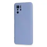 Xiaomi Poco X3 Gt Kılıf Nano İçi Kadife Silikon - Lila-3