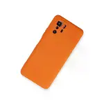 Xiaomi Poco X3 Gt Kılıf Nano İçi Kadife Silikon - Turuncu-2