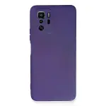 Xiaomi Poco X3 Gt Kılıf Nano İçi Kadife Silikon - Mor-1