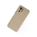 Xiaomi Poco X3 Gt Kılıf Nano İçi Kadife Silikon - Pudra-2