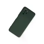 Xiaomi Poco X3 Gt Kılıf Nano İçi Kadife Silikon - Koyu Yeşil-2