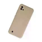 Realme C11 2021 Kılıf Nano İçi Kadife Silikon - Pudra-2