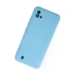 Realme C11 2021 Kılıf Nano İçi Kadife Silikon - Mavi-2