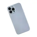 İphone 13 Pro Max Kılıf Nano İçi Kadife Silikon - Sky Blue-3
