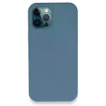İphone 12 Pro Kılıf Lansman Legant Silikon - Açık Mavi-1