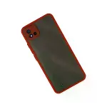 Realme C11 2021 Kılıf Montreal Silikon Kapak - Kırmızı-2