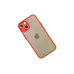 İphone 13 Mini Kılıf Montreal Silikon Kapak - Kırmızı-2