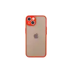 İphone 13 Mini Kılıf Montreal Silikon Kapak - Kırmızı-1