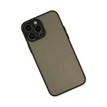 İphone 13 Pro Kılıf Montreal Silikon Kapak - Siyah-3