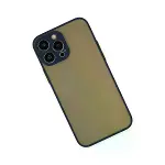 İphone 13 Pro Kılıf Montreal Silikon Kapak - Lacivert-3