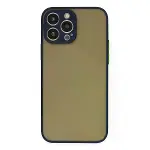 İphone 13 Pro Kılıf Montreal Silikon Kapak - Lacivert-1