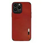 İphone 13 Pro Max Kılıf Loop Deri Silikon - Kırmızı-1