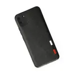Realme C11 Kılıf Loop Deri Silikon - Siyah-3