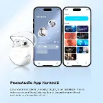 Clear Dot ENC TWS Kablosuz Bluetooth Kulaklık Beyaz-5