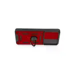 Xiaomi Mi 12t Pro Kılıf Pars Lens Yüzüklü Silikon - Kırmızı-3