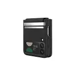 Samsung Galaxy Z Flip 3 Kılıf Belt Flip Kapak - Siyah-5