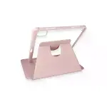 İpad Pro 11 (2021) Kılıf Ling 360 Kalemlikli Tablet Kılıf - Rose Gold-7