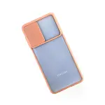Samsung Galaxy M52 5g Kılıf Palm Buzlu Kamera Sürgülü Silikon - Pembe-3