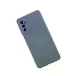 Samsung Galaxy M52 5g Kılıf Nano İçi Kadife Silikon - Gri-2