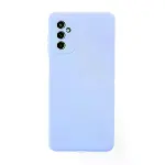 Samsung Galaxy M52 5g Kılıf Nano İçi Kadife Silikon - Lila-1