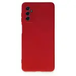 Samsung Galaxy M52 5g Kılıf Nano İçi Kadife Silikon - Kırmızı-1