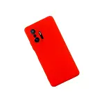 Xiaomi Mi 11t Pro Kılıf Nano İçi Kadife Silikon - Kırmızı-2