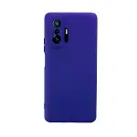 Xiaomi Mi 11t Pro Kılıf Nano İçi Kadife Silikon - Mor-1