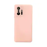 Xiaomi Mi 11t Pro Kılıf Nano İçi Kadife Silikon - Pudra-1