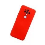 Tecno Camon 16 Kılıf Nano İçi Kadife Silikon - Kırmızı-3