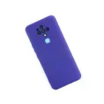 Tecno Camon 16 Kılıf Nano İçi Kadife Silikon - Mor-2