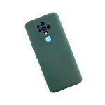 Tecno Camon 16 Kılıf Nano İçi Kadife Silikon - Koyu Yeşil-2