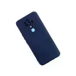 Tecno Camon 16 Kılıf Nano İçi Kadife Silikon - Lacivert-2