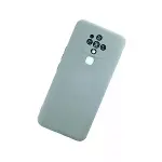 Tecno Camon 16 Kılıf Nano İçi Kadife Silikon - Buz Mavisi-3