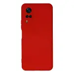 Vivo Y53s Kılıf Nano İçi Kadife Silikon - Kırmızı-2