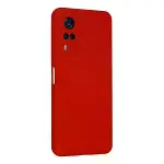 Vivo Y53s Kılıf Nano İçi Kadife Silikon - Kırmızı-3