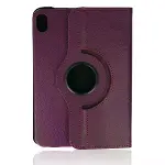 İpad Mini 6 Kılıf 360 Tablet Deri Kılıf - Mürdüm-2