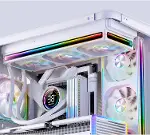 ZA-120WR (Ters) PC Kasa Fanı, Ters Bıçak, 4 Taraflı Sonsuzluk Aynalı Sessiz Bilgisayar ARGB Fanı 240-2