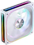 ZA-120WR (Ters) PC Kasa Fanı, Ters Bıçak, 4 Taraflı Sonsuzluk Aynalı Sessiz Bilgisayar ARGB Fanı 240-3