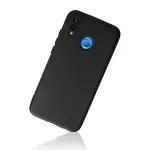 Huawei P20 Lite Kılıf First Silikon - Siyah-2