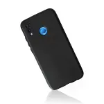 Huawei P20 Lite Kılıf First Silikon - Siyah-3