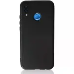 Huawei P20 Lite Kılıf First Silikon - Siyah-1