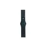 Watch 20mm Spor Delikli Kordon - Siyah-füme-2