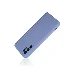 Oppo Reno 6 Kılıf Nano İçi Kadife Silikon - Lila-3